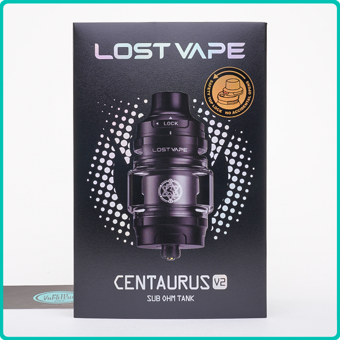 Packaging Clearomiseur Centaurus Sub Ohm V2 Lost Vape
